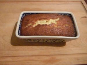 lemoncake焼き上がり