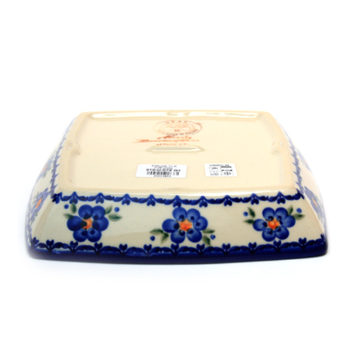 ポーランド陶器　スクエアプレート