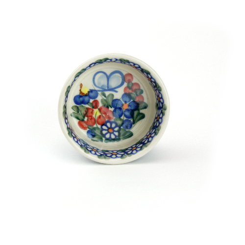 ポーランド陶器　ダニッシュキャセロールφ8.5cm