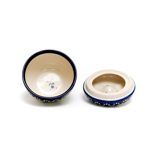 ポーランド陶器 ミニりんごポット