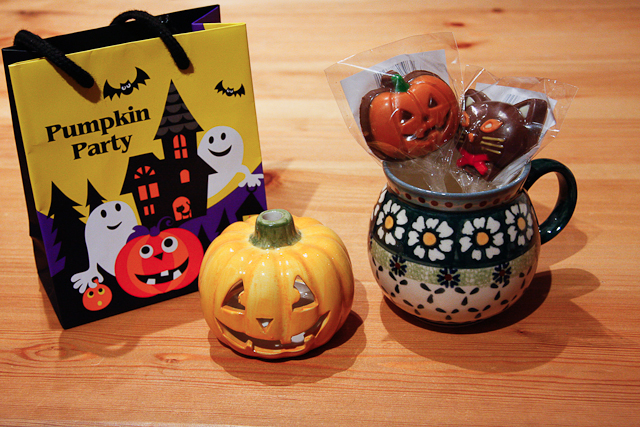 新品　ポーランド食器　ハロウィン　かぼちゃ　置物 ハロウィン - ポーランド陶器食器専門店 ポーリッシュ
