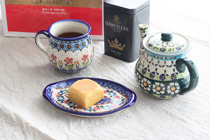 平皿φ19.5cmポーリッシュポタリー(ポーランド食器)
