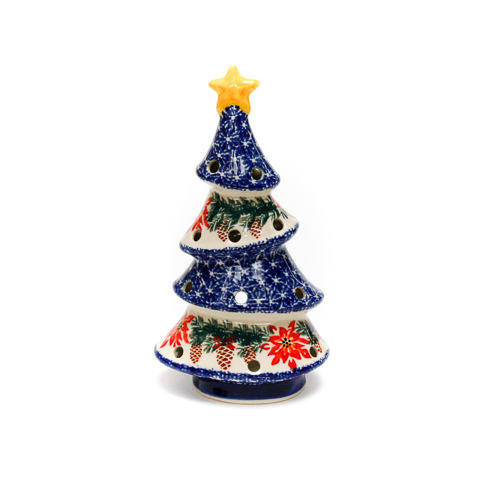 ポーランド陶器　クリスマスツリー