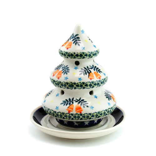 ポーランド陶器　クリスマスツリー