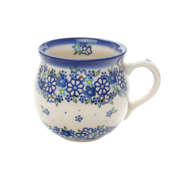 ポーランド陶器 ポーリッシュマグ・大