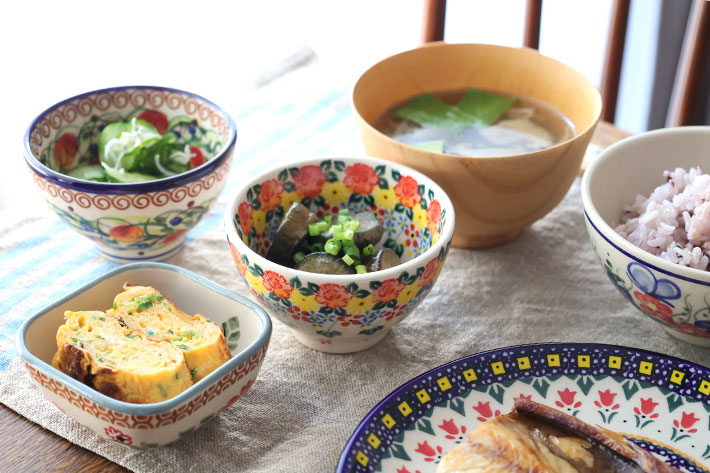 ボウル・小・ポーリッシュポタリー(ポーランド食器)