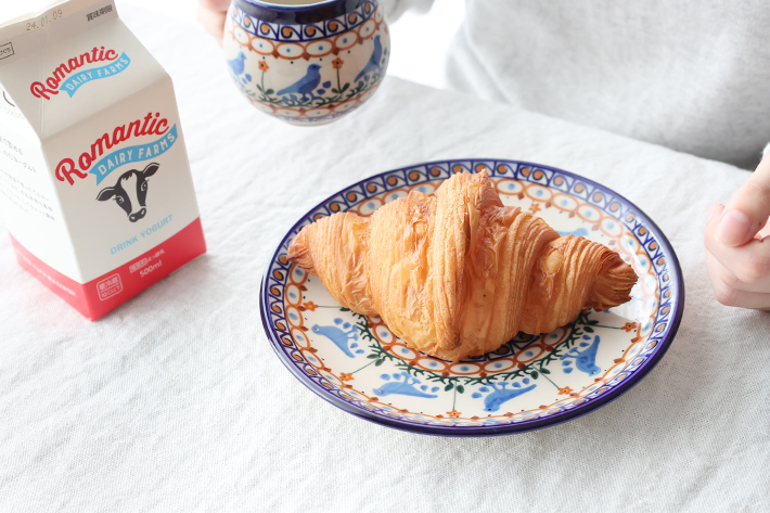 平皿（φ19cm）ポーリッシュポタリー(ポーランド食器)