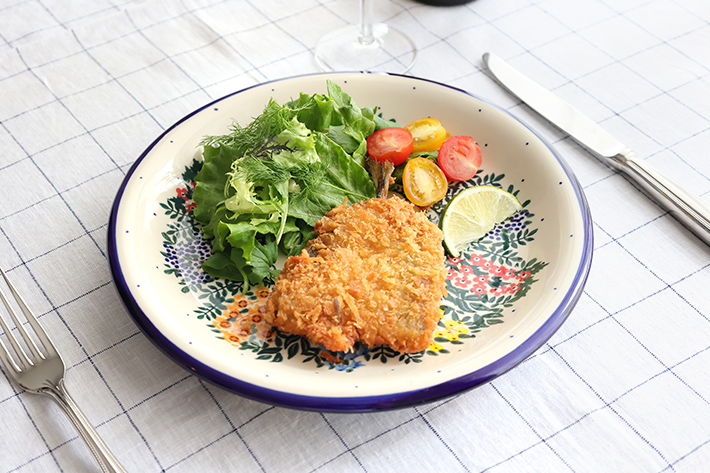 ディナープレートポーリッシュポタリー(ポーランド食器)