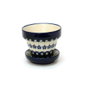 Polish Pottery - ポーリッシュポタリー　植木鉢　3個セット Amazon.co.jp: ポーリッシュポタリー (ポーランド食器) フラワー