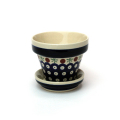Polish Pottery - ポーリッシュポタリー　植木鉢⑥ 植木鉢・ポーリッシュポタリー(ポーランド食器)