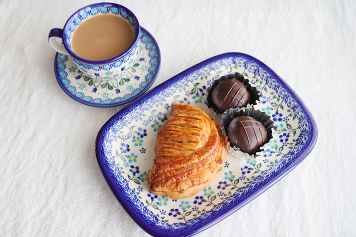 長方形盛皿Sポーリッシュポタリー(ポーランド食器)