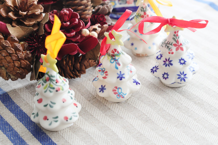 너*ン様 ★クリアランス★ポーリッシュポタリー クリスマスツリー 【カラフルハー クリスマスツリー・ポーリッシュポタリー(ポーランド食器)