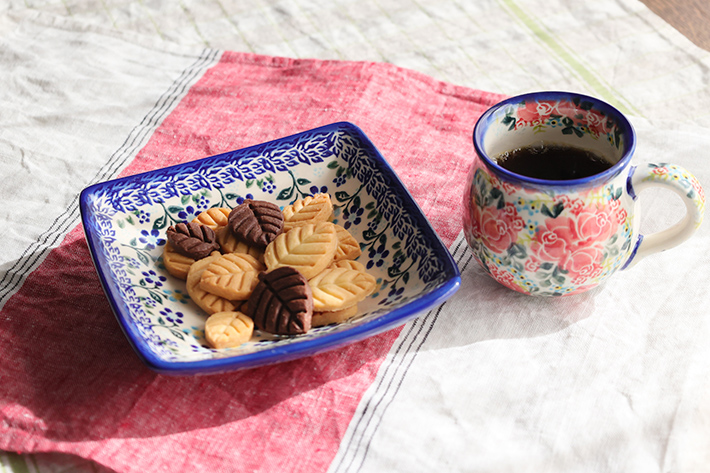 スクエアボウル・ポーリッシュポタリー(ポーランド食器)