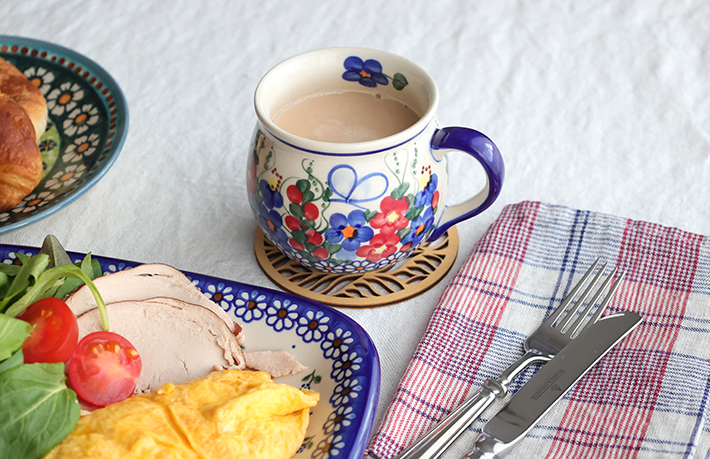 マグカップ（大）ポーリッシュポタリー(ポーランド食器)