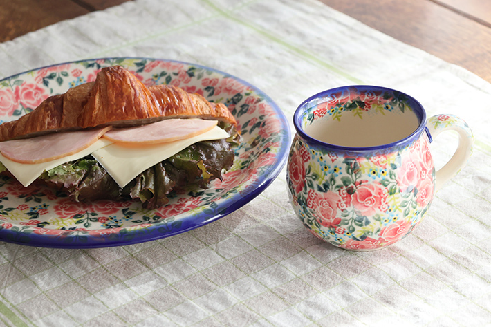 チャマ★オーバル1個★マグカップ3個★プレート5個★ポーランド食器★ マグカップ（小）ポーリッシュポタリー(ポーランド食器)