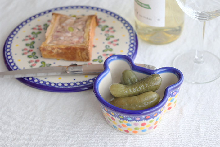 くまボウル・ポーリッシュポタリー(ポーランド食器)
