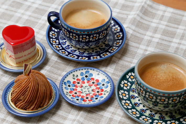 ポーランド陶器　平皿φ9cm