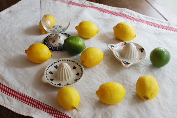 レモン絞り/ポーリッシュポタリー(ポーランド食器)