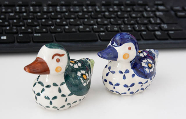 ◯【2507】186.あひるの池…備前焼 2507】あひるの池…備前焼