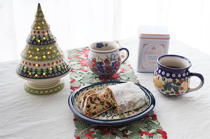 クリスマスツリー・ポーリッシュポタリー(ポーランド食器)