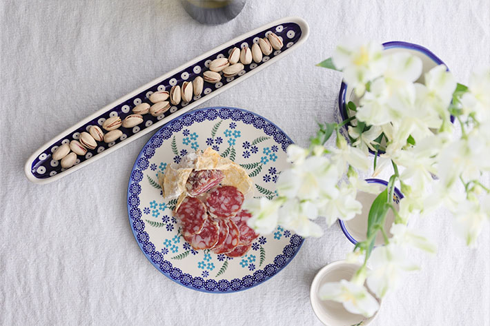 鍋敷き・ポーリッシュポタリー(ポーランド食器)