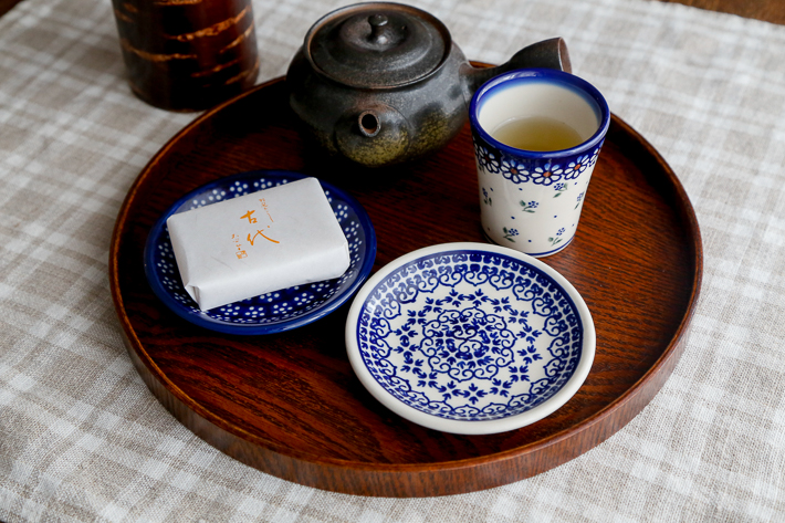 小皿・ポーリッシュポタリー(ポーランド食器)