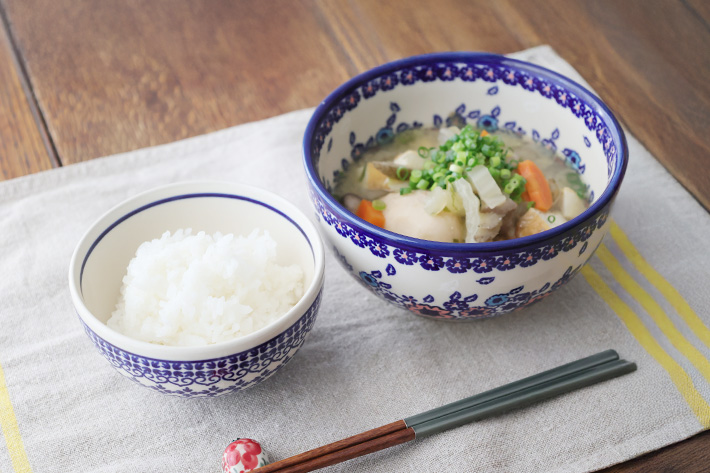 ヌードルボウル（φ15.5cm）ポーリッシュポタリー(ポーランド食器)