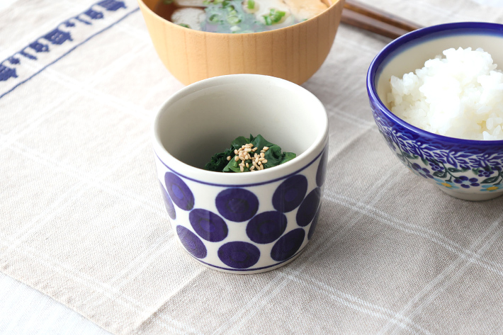 ポーリッシュポタリー　ポーランド食器　その1 そば猪口・ポーリッシュポタリー(ポーランド食器)