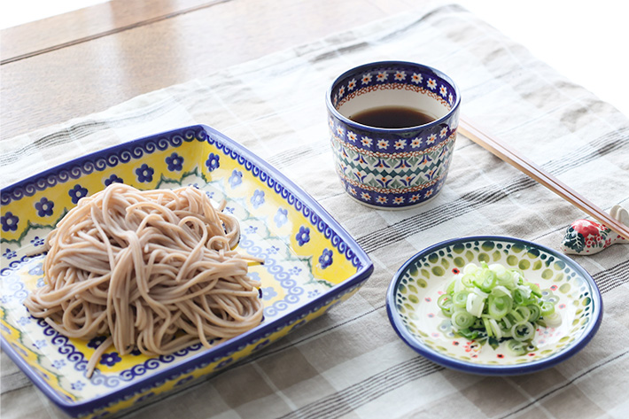 そば猪口・ポーリッシュポタリー(ポーランド食器)