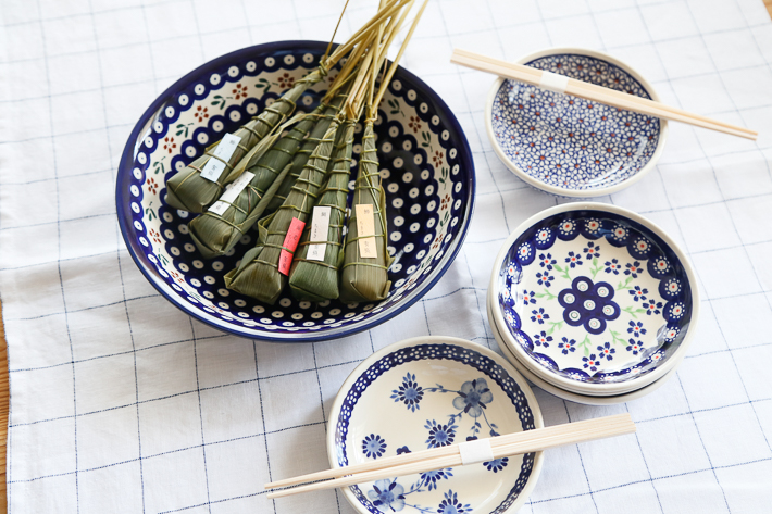 銘々皿・ポーリッシュポタリー(ポーランド食器)