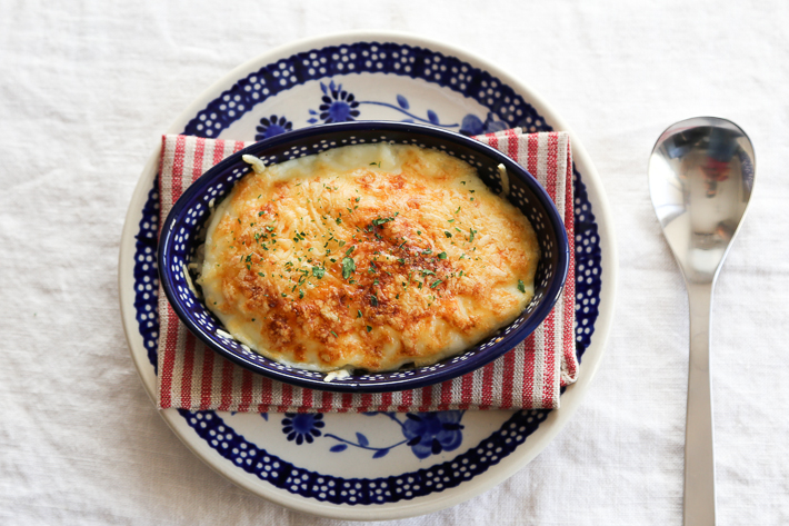 ポーランド陶器　オーブン皿・オーバル・ミニ