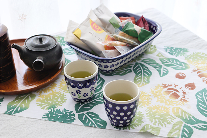 ポーランド陶器　カップ